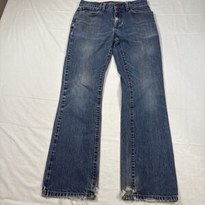 JEANS BOOT VTG 2005 Tommy Hilfiger Men's 29 x32 Classic  Denim Distressed Y2K